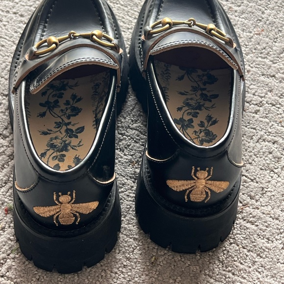 Gucci Black Rubber Sole loafers - Picture 3 of 9